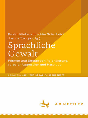 cover image of Sprachliche Gewalt